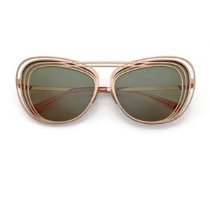 Wildfox Couture rose gold Hermitage sunglasses